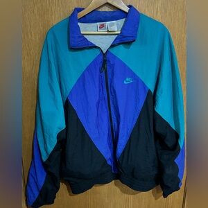 Nike Vintage Windbreaker Track Jacket XL